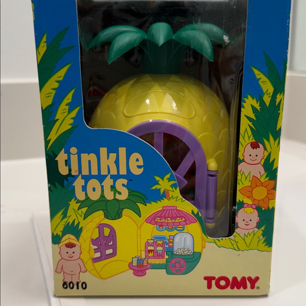 Tinkle Tots TOMY Pineapple Playhouse Popcorn Stand